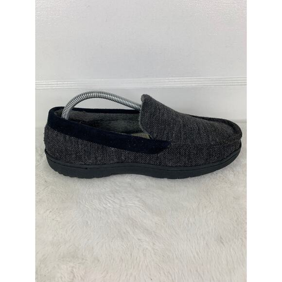 HeatKeep Men’s Memory Foam Moccasin Slippers Size 9 Casual Comfort - Picture 6 of 10